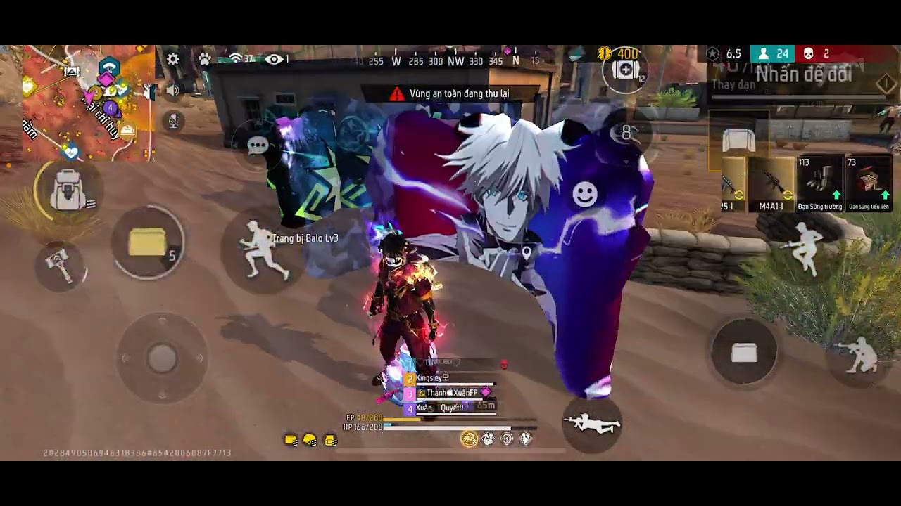 Chế độ sinh tồn chiến đấu thật Phong cách Fire Max 