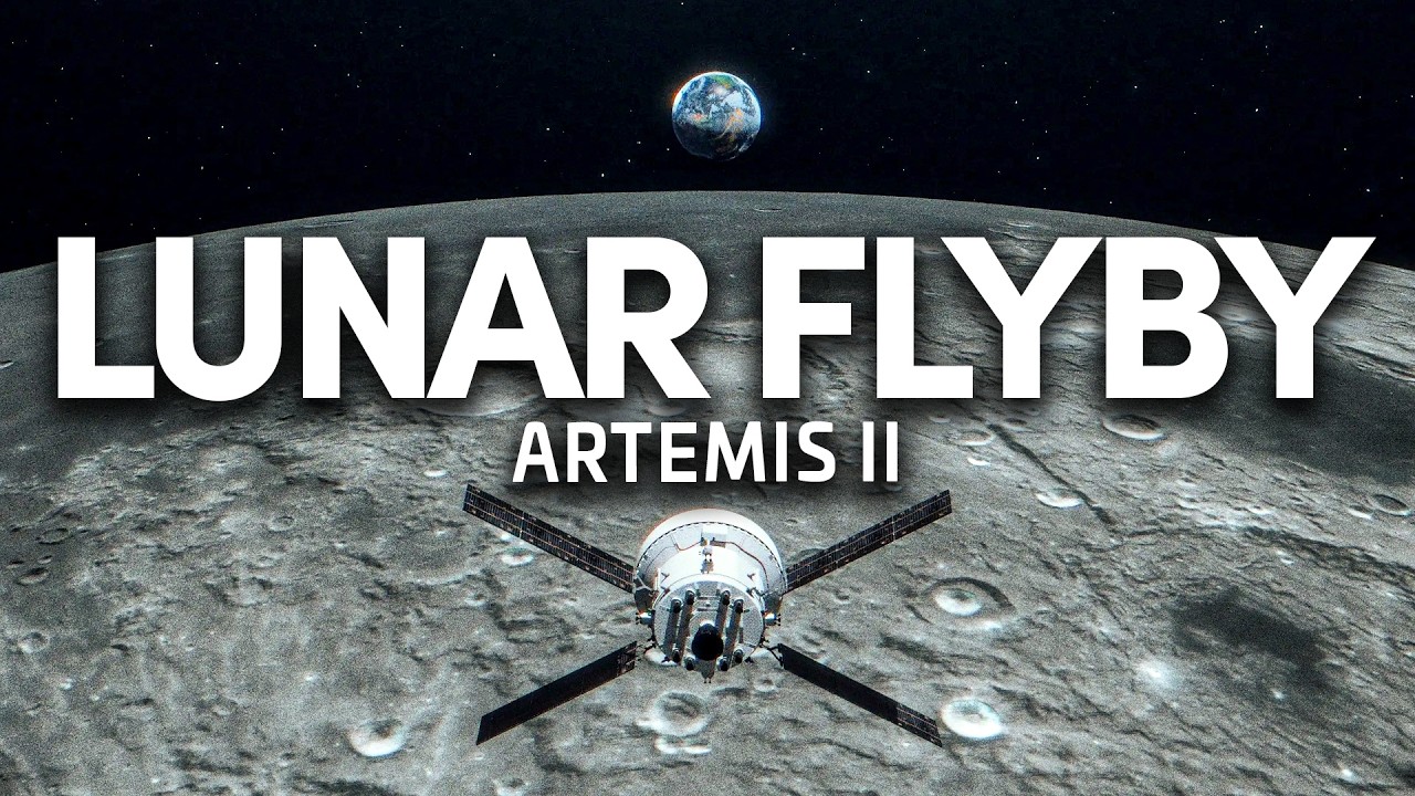 Watch Artemis II's Closest Approach to The Moon