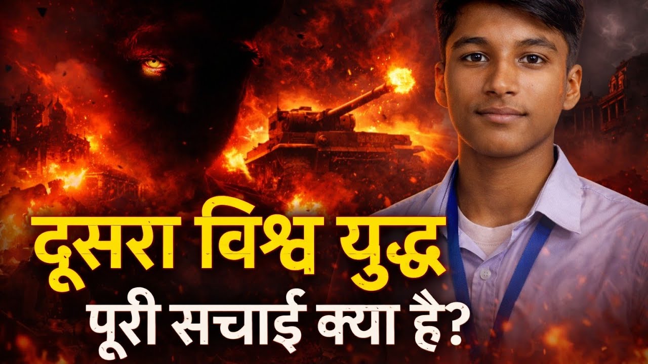 “इतिहास का सबसे खतरनाक सच! | World War 2 की पूरी कहानी”