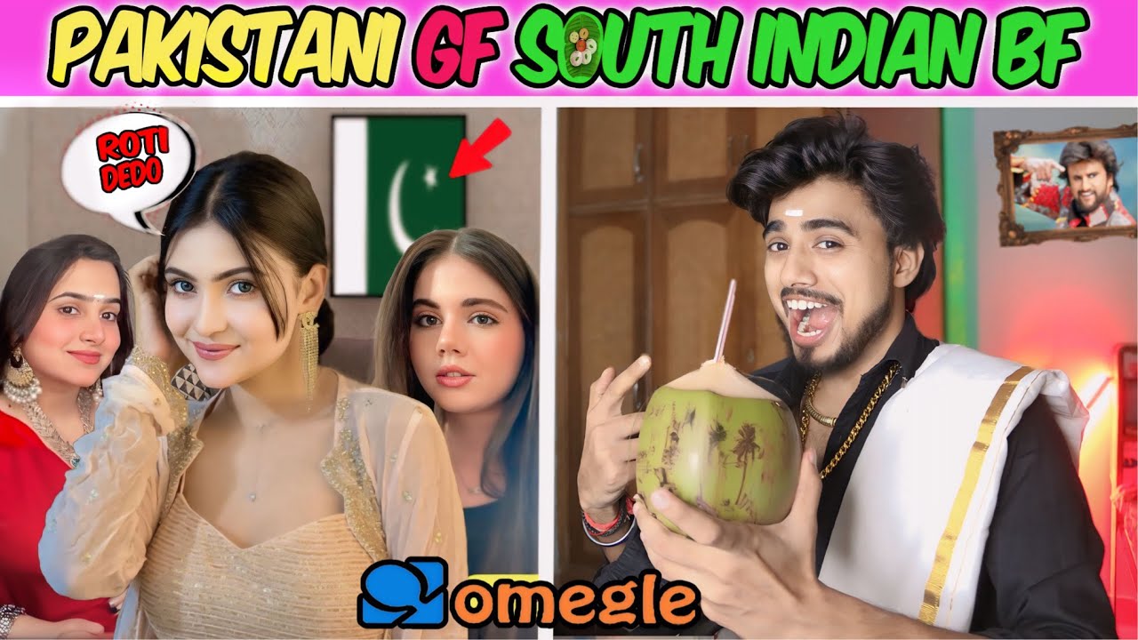 OMEGLE  - Pakistani Girlfriend South Indian Boyfriend | Omegle India | @Adrishyaa
