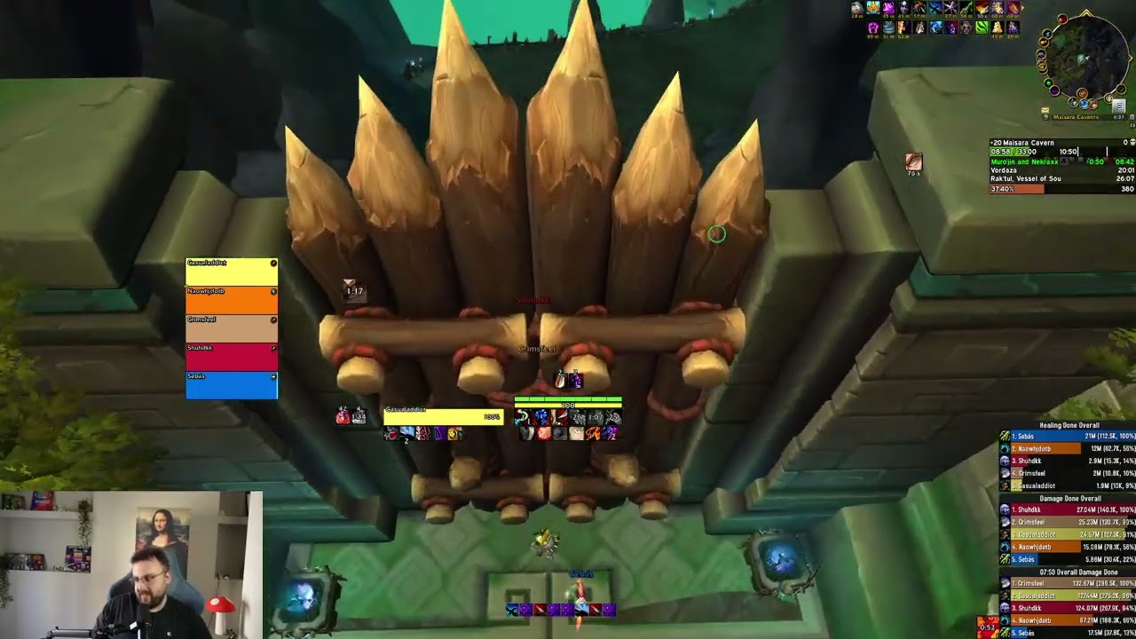 | SUB ROGUE 260K OVERALL NO AUG? META OR WHAT?? | +20 Maisara Caverns | Casualaddict Rogue POV |