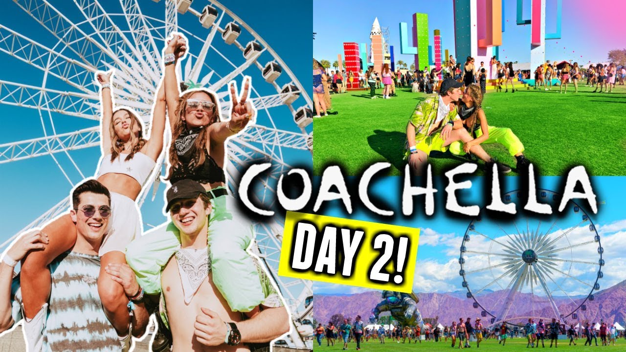 COACHELLA 2019 DAY 2🌵🌞 | Ferris Wheel, Friends, Billie & Matching Outfits!