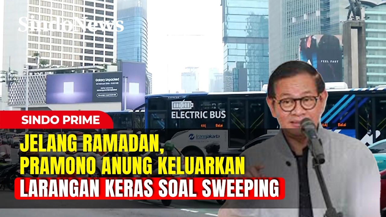 Jelang Ramadan, Pramono Anung Keluarkan Larangan Keras Soal Sweeping | Sindo Prime | 16/02