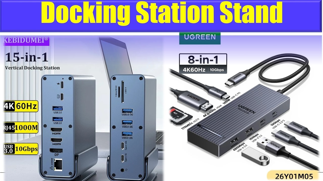 Top 5 Best Docking Station Stand Reviews 2026