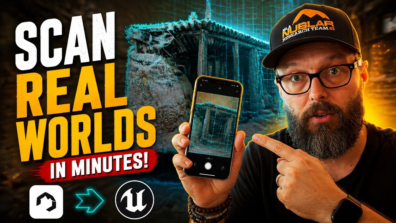 How to Scan Real Locations for Unreal Engine (Polycam LiDAR Tutorial)