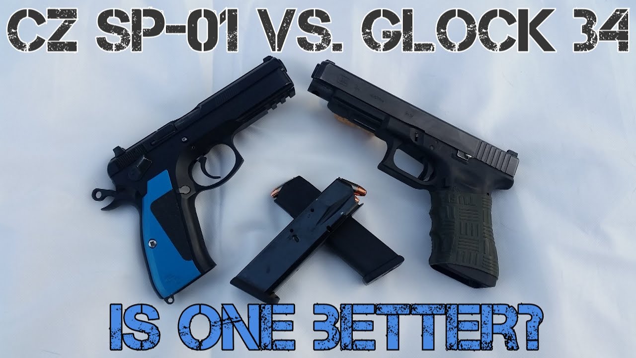 CZ 75 SP 01 vs. Glock 34