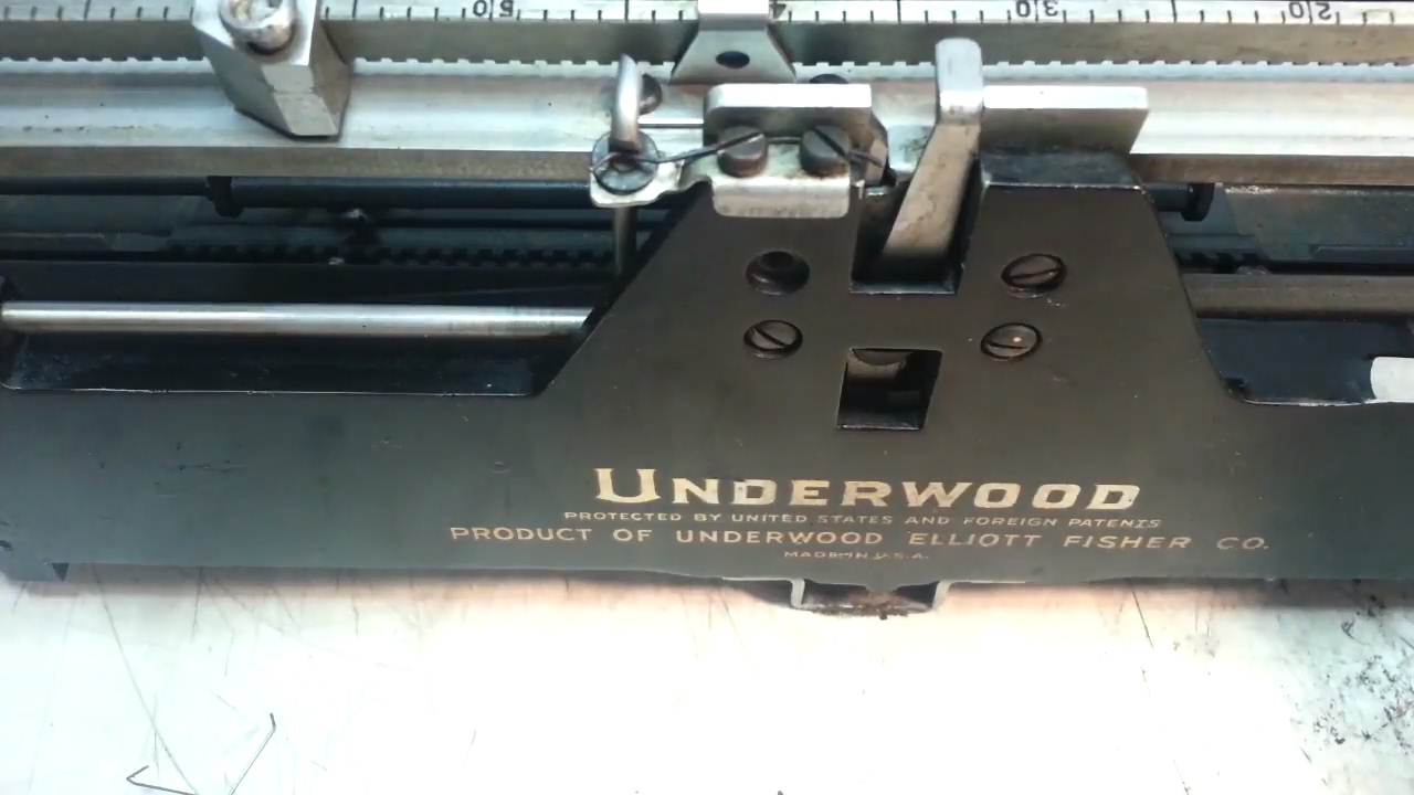 Underwood Remington Noiseless Typewriter Bell Dinger Repair Fix Success