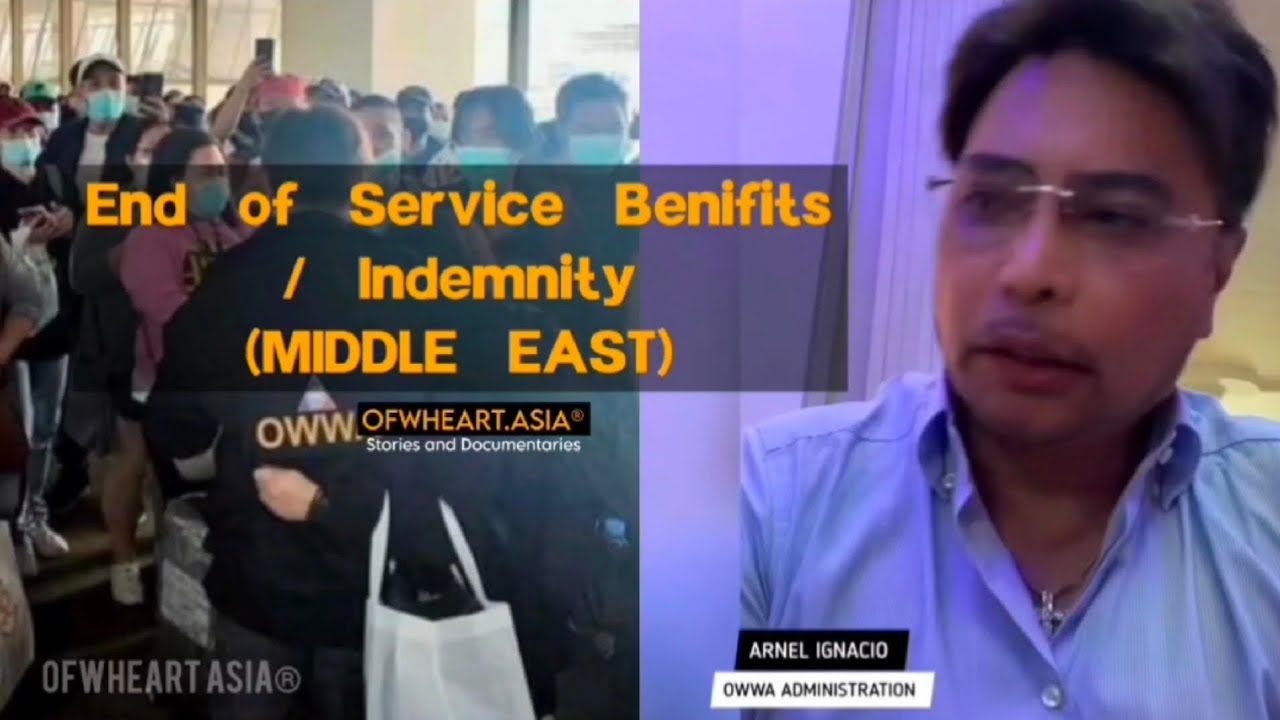 END OF SERVICE BENIFITS|| INDEMNITY PAANO NGA BA MAKUHA KAY EMPLOYER || OFW TIPS
