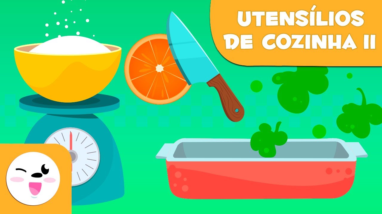 Utensílios de cozinha - Episódio 2 - Vocabulário para crianças