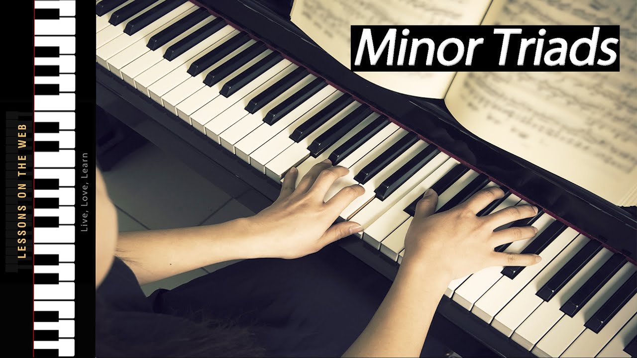 How to Play Minor Triads - Learning Chords on Piano