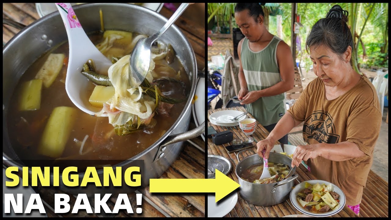 FILIPINA MOM COOKS LOCAL SOUP - Home Beach Life In Davao (Surfing Mindanao)