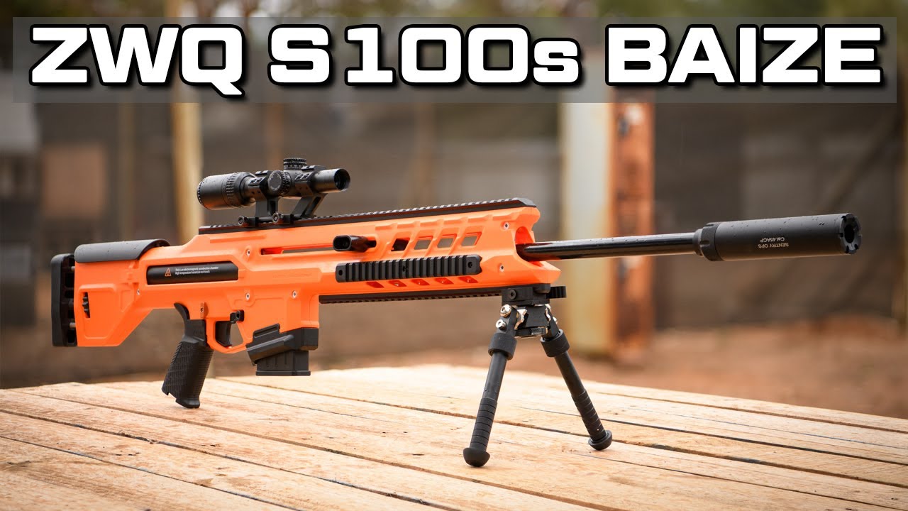 ZWQ S100s: A 300fps Bolt-Action Nerf Sniper!
