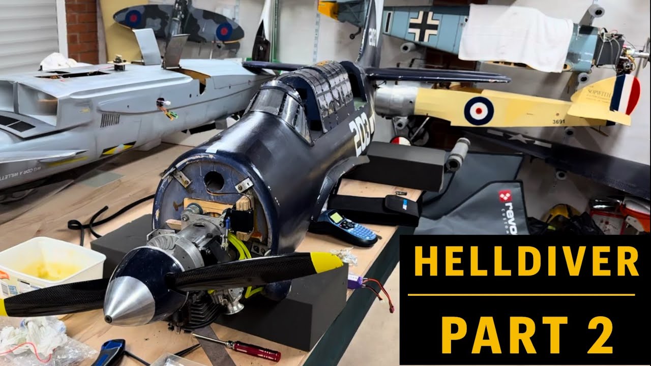 SB2C Helldiver (Part 2) - Re-plumbing fuel tank