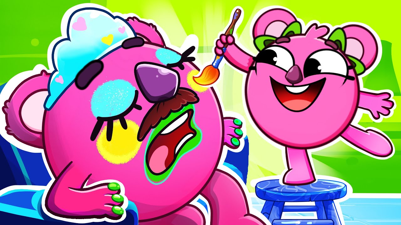 Lass uns Papa hübsch machen Lied 💅 Schönheitsprinzessin Lied | Kindergartenreime von Baby Zoo