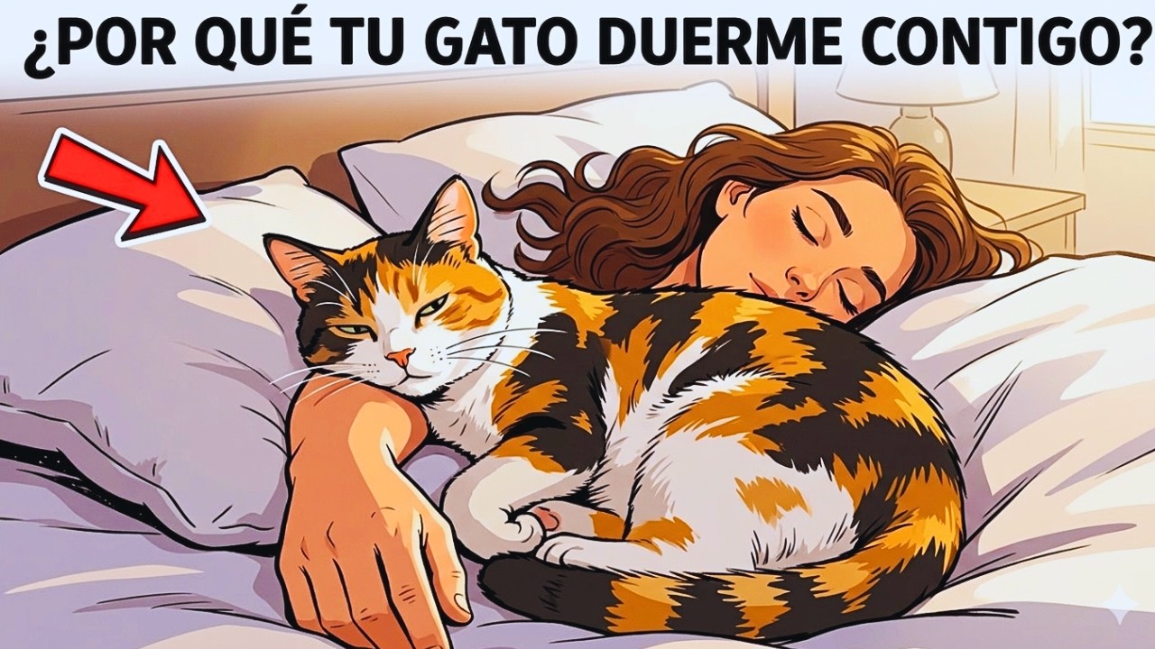 Si tu gato duerme contigo, ¡está tratando de decirte esto!