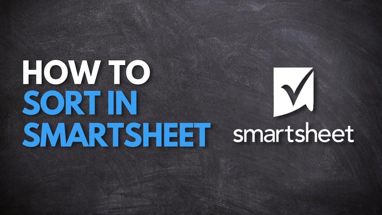 How to Sort in Smartsheet