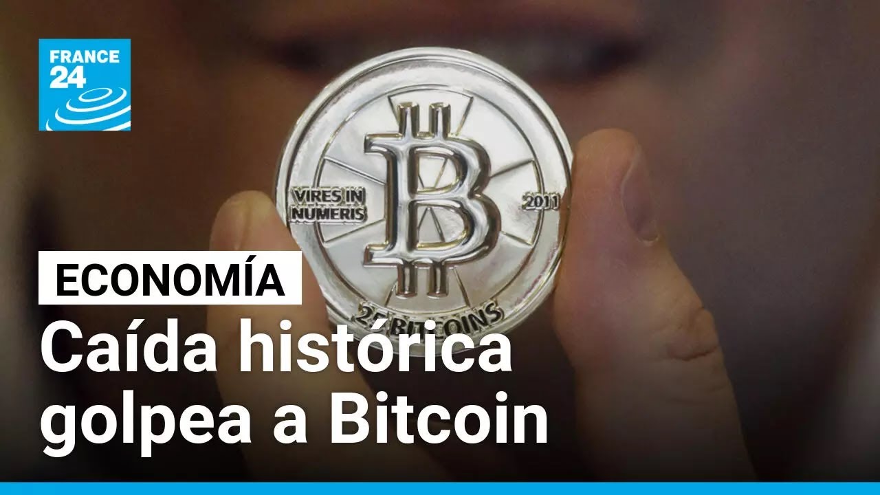 Bitcoin se desploma: pierde casi la mitad de su valor y se aleja de su techo de USD 130.000