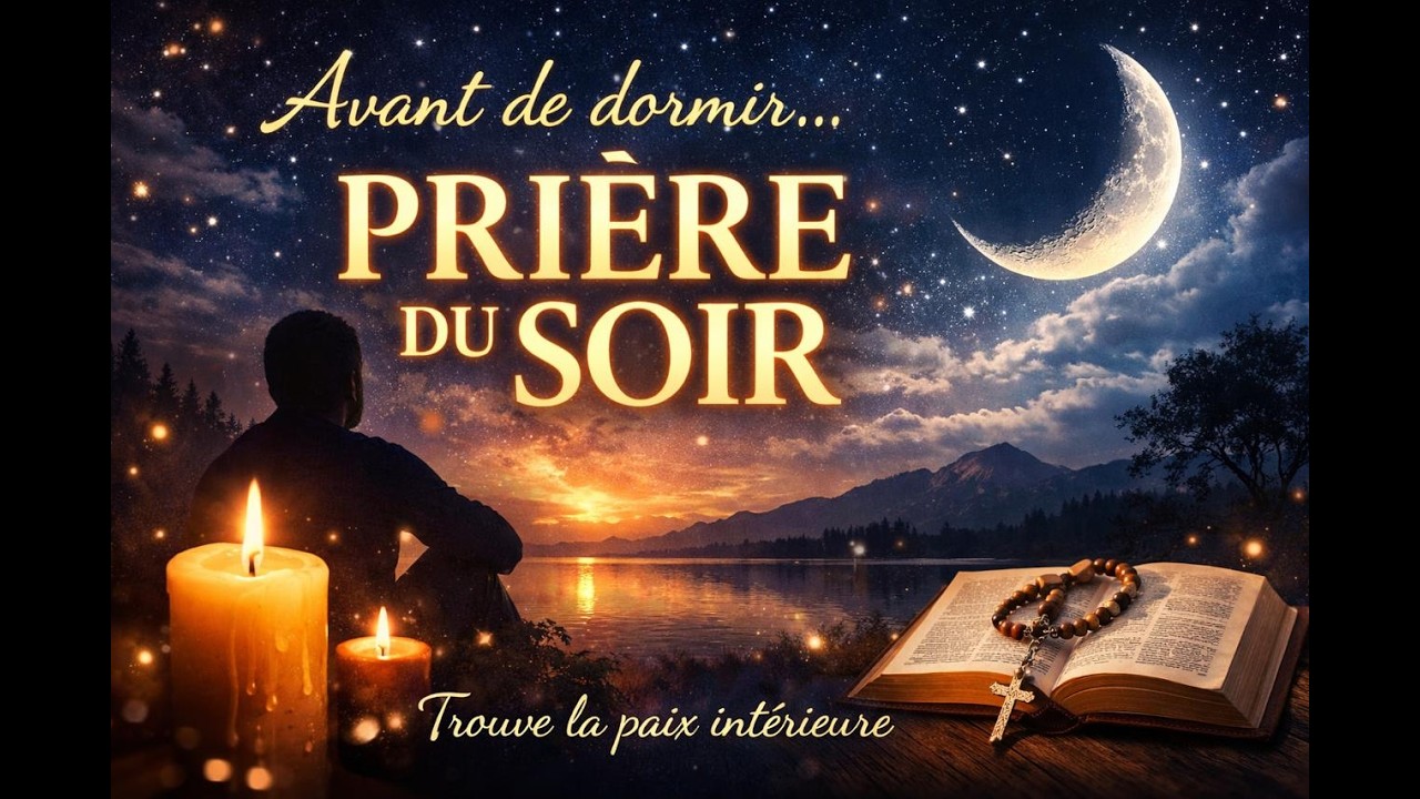 CETTE PRIERE DU SOIR VA APAISER TON COEUR! (psaume 23)