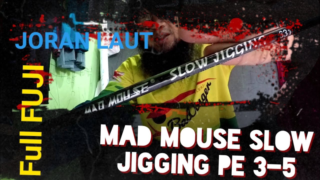 MAD MOUSE SLOW JIGGING 631 PE 3-5 unboxing BLANK Toray_Carbon JAPAN