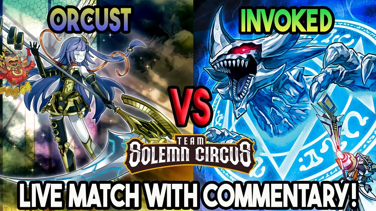 Orcust Vs Runick Invoked : Yu-Gi-Oh! Locals Feature Match | Live Duel