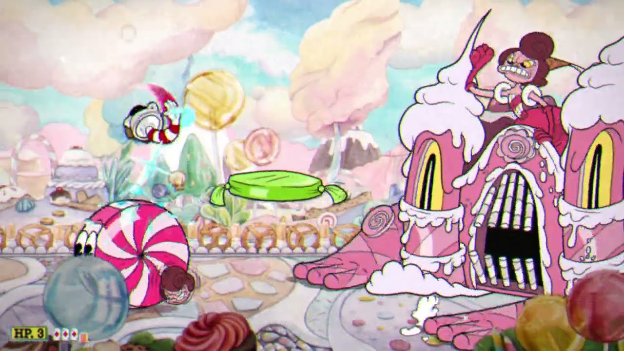 S Rank All Cuphead Bosses // Baroness Von Bon Bon