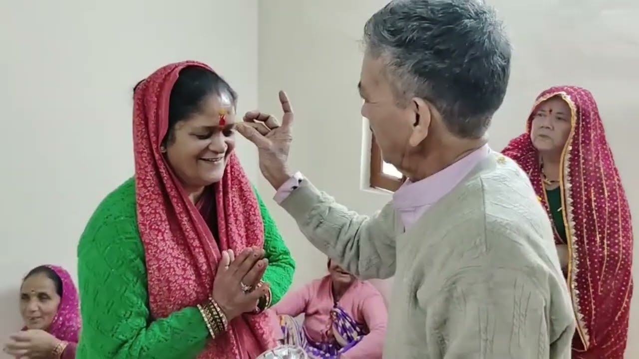 आज गई बदरपुर आपनी लड़की के घर पूजा में मिले बच्चे || pahadi lifestyle vlog