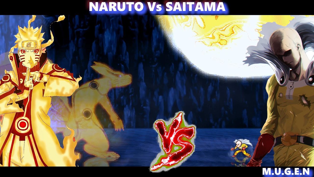 SAITAMA VS NARUTO (ALL FORMS) !! Is it the End for SAITAMA?