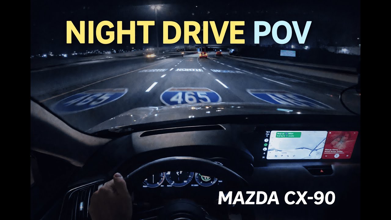 Cruising the Interstate at Night | POV Experience