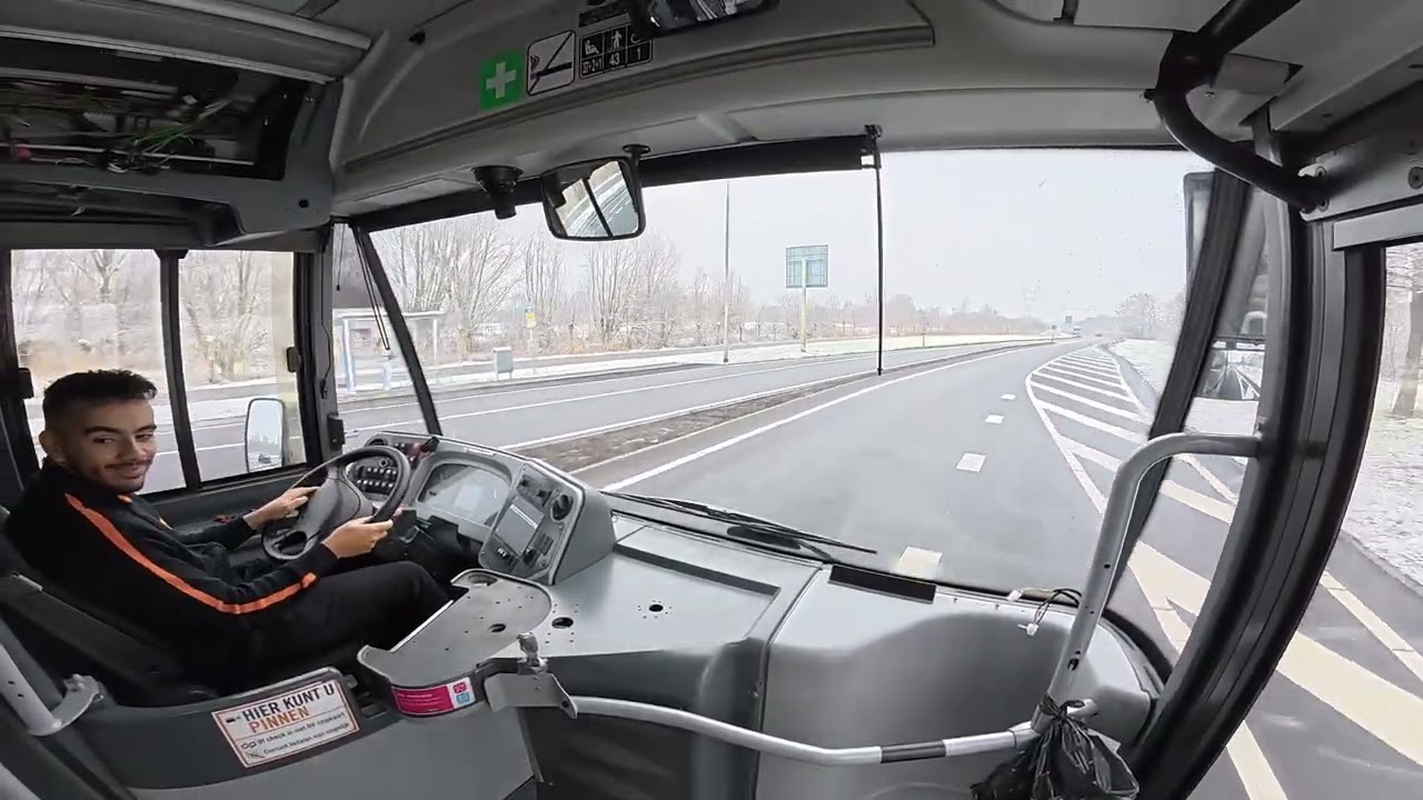 BUS DRIVER POV) Bus 292 -Lekkerkerk - to Rotterdam ( VDL AMBASSADOR )