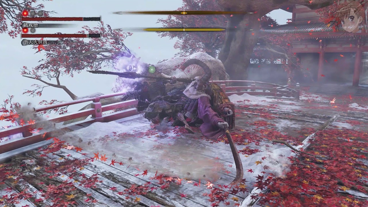Corrupted Monk VS Shichimen Warrior