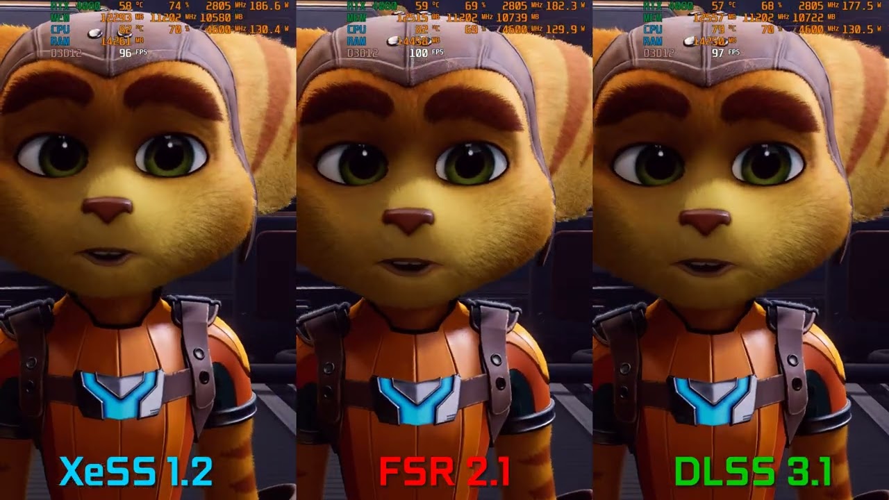 Ratchet & Clank: NVIDIA DLSS vs Radeon FSR vs Intel XeSS Comparison Review