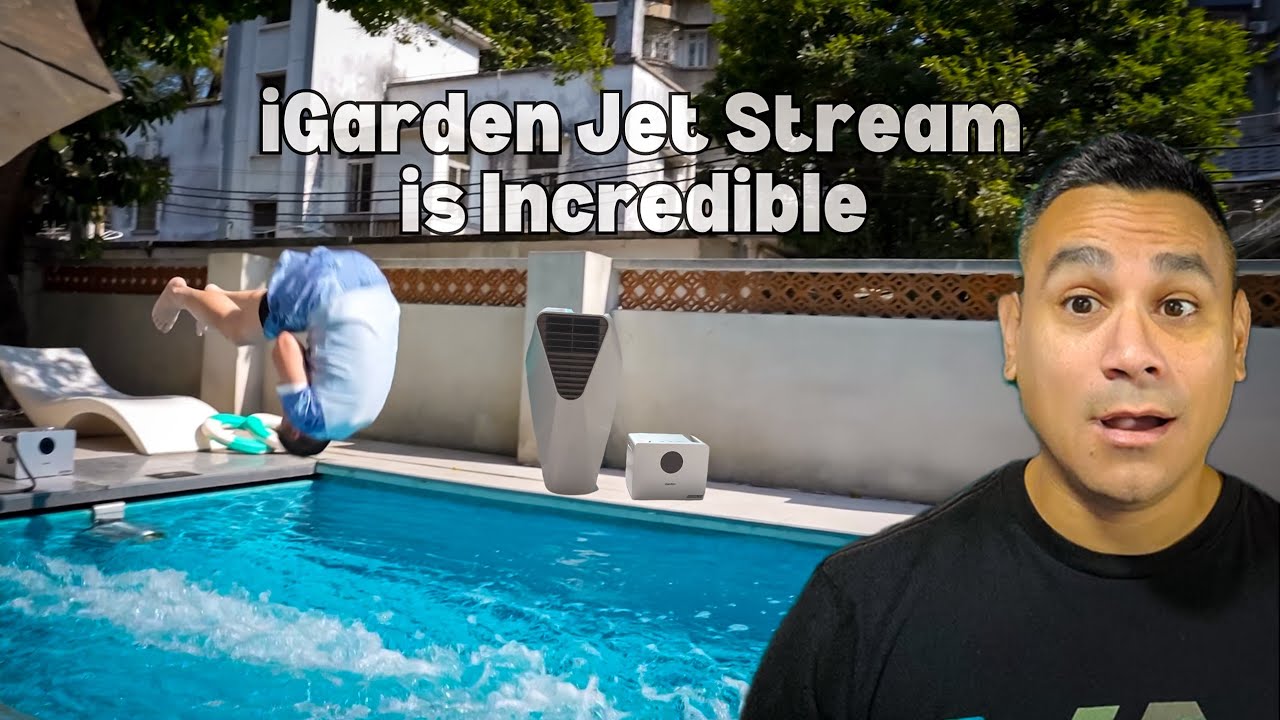Worlds First Portable Wave Machine For Your Pool iGarden SwimJet X Series