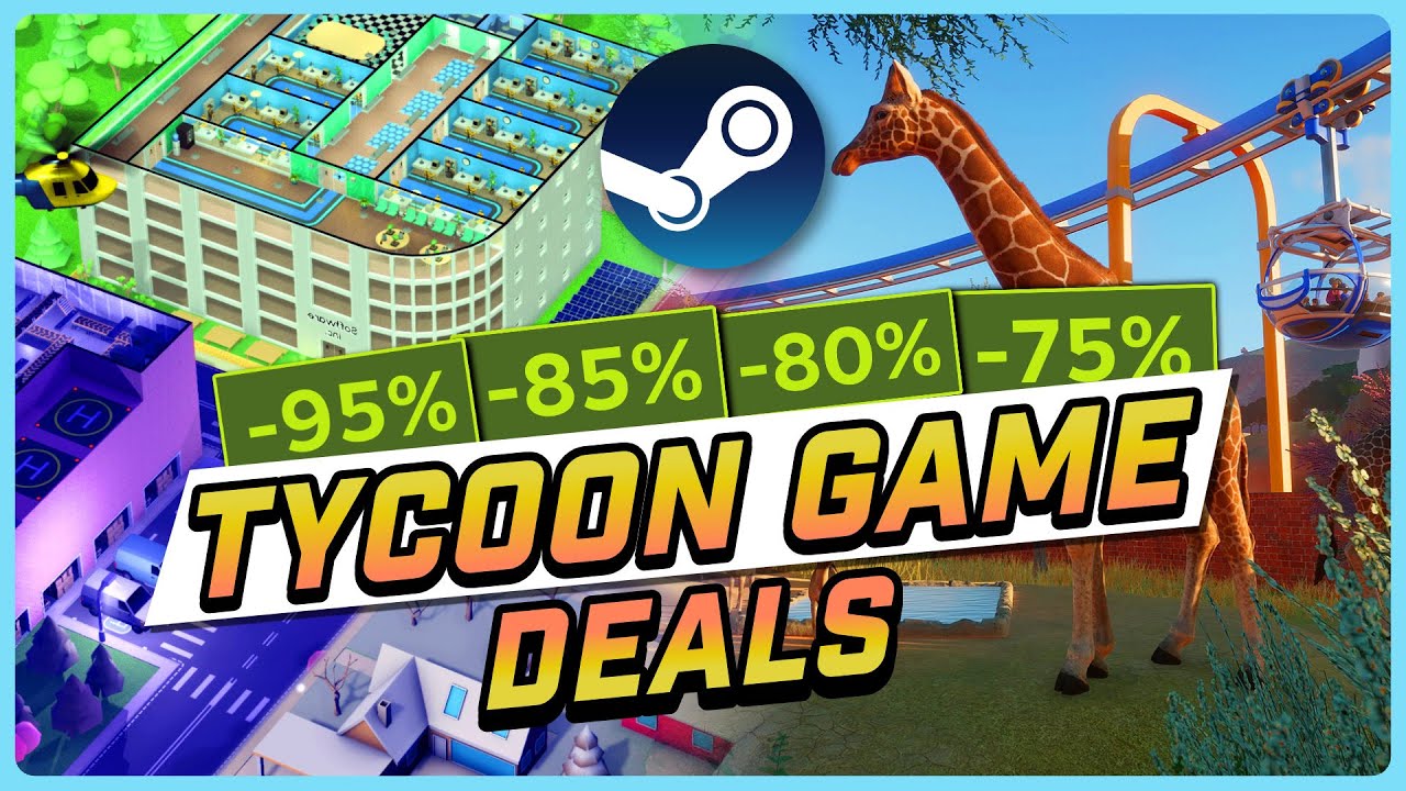 Don't Miss These 10 DEEPLY DISCOUNTED Tycoon Games!
