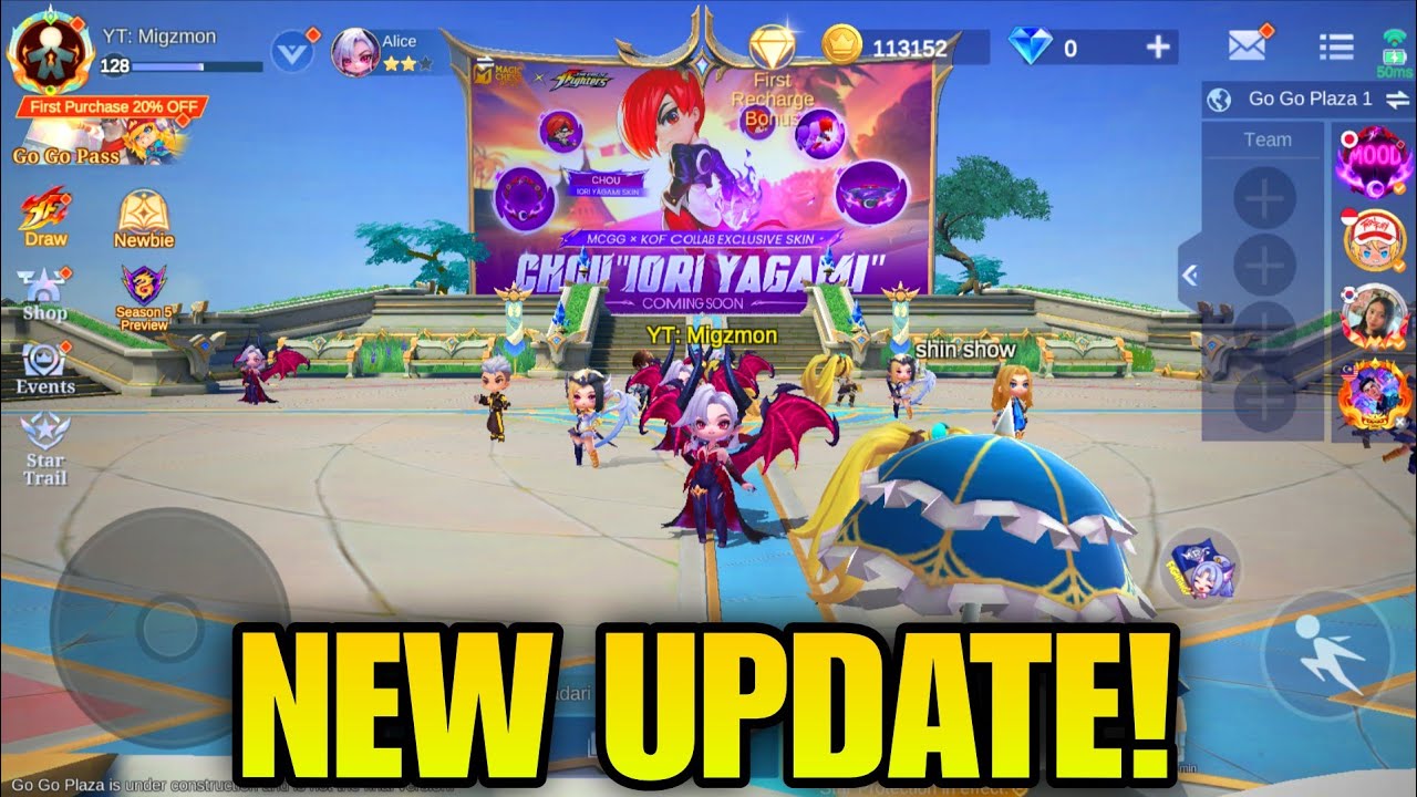 NEW FEATURE: GO GO PLAZA!! New Upcoming Content (Magic Chess Go Go)