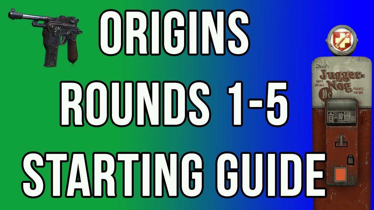 Origins &mdash; Раунды 1&ndash;5. Руководство для начинающих (Black Ops 2 Zombies)