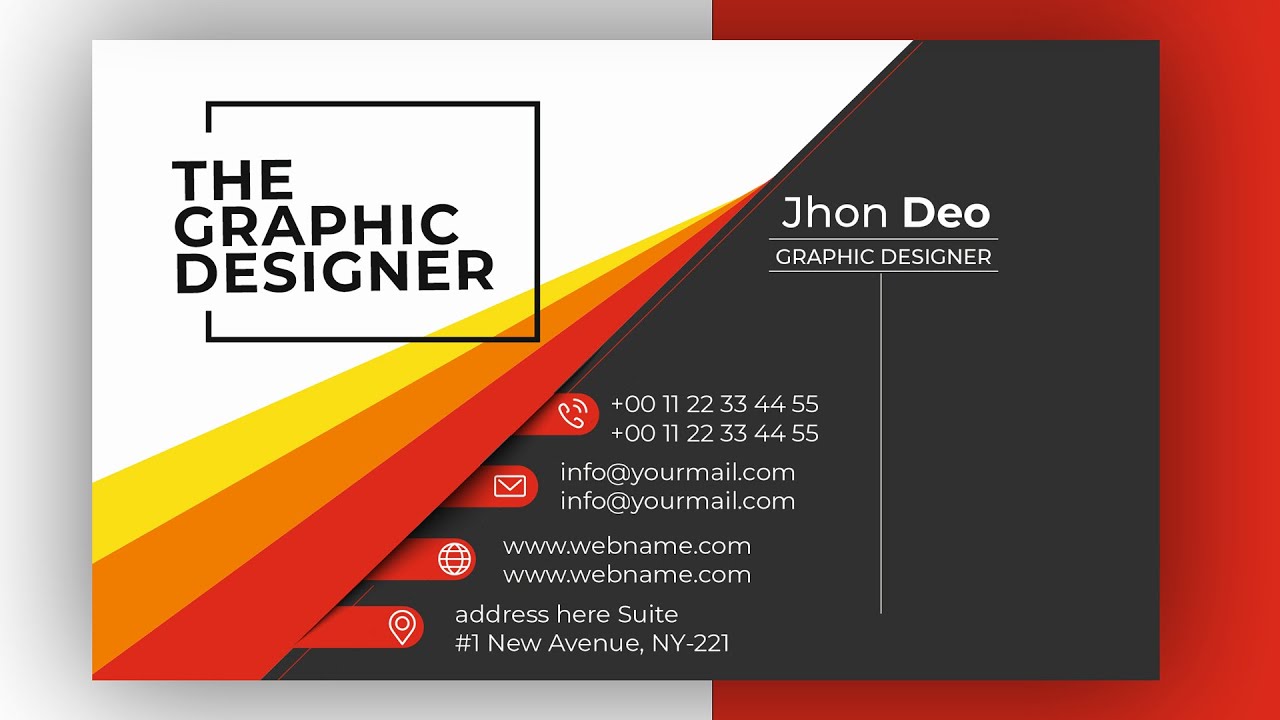 Creating a Professional Business Card - Coreldraw Tutorials