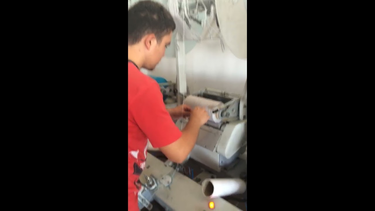 Çile İpin Bobin Haline Getirilmesi 