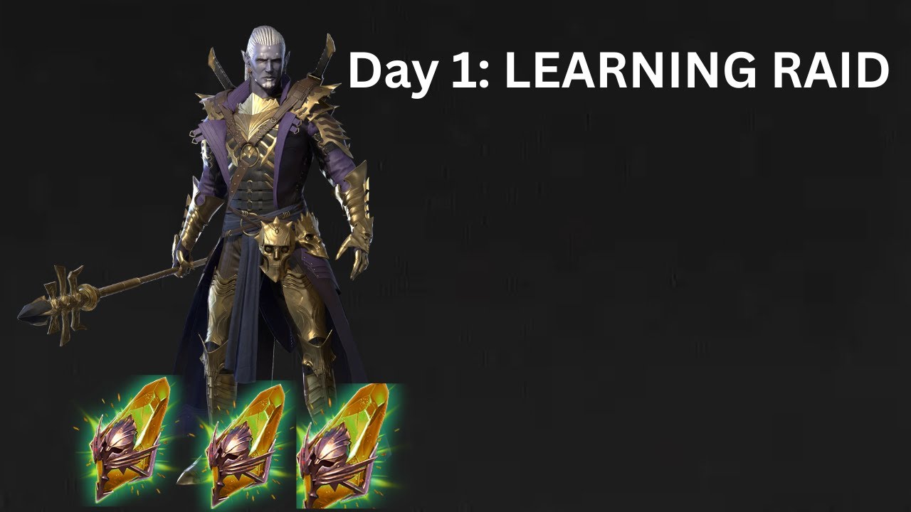 DAY 1: LEARNING RAID SHADOW LEGENDS