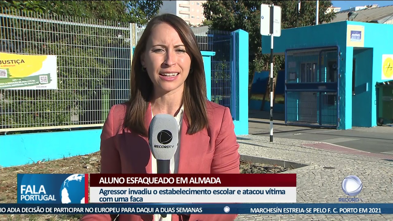 Aluno esfaqueado em Almada
