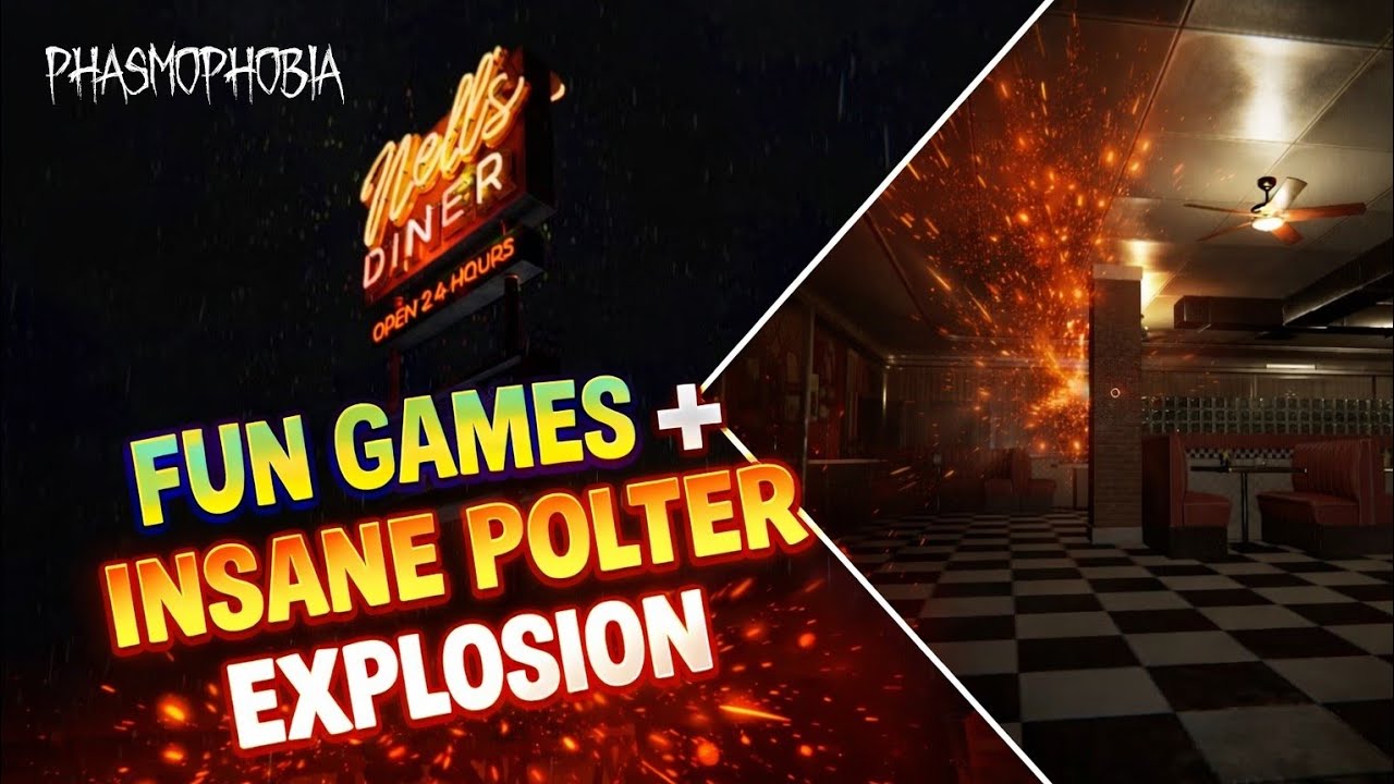 No Evidence + Insane Poltergeist Explosion Phasmophobia