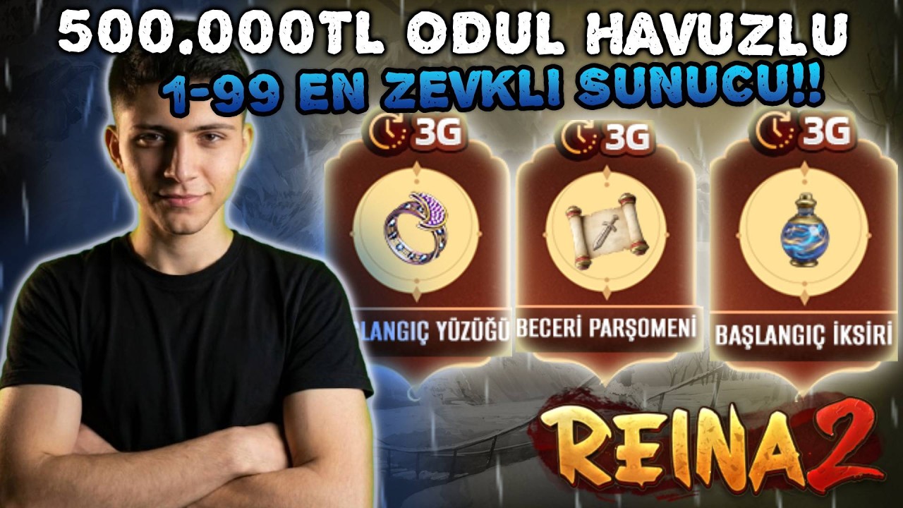 BASLANGICTA 2000TL LIK ITEMLERLE BASLIYORSUN YONETM KESENIN AGZINI ACMIS! REINA2 #metin2 #metin2pvp