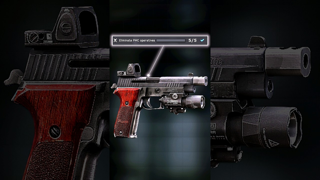 5 PMC Kills with P226R Pistol on Hardcore Account - Escape From Tarkov