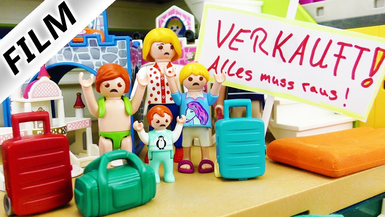 Familie Vogel: HAUS WIRD VERKAUFT? ALLE MÜSSEN RAUS AUS DER LUXUSVILLA! Playmobil Film Deutsch