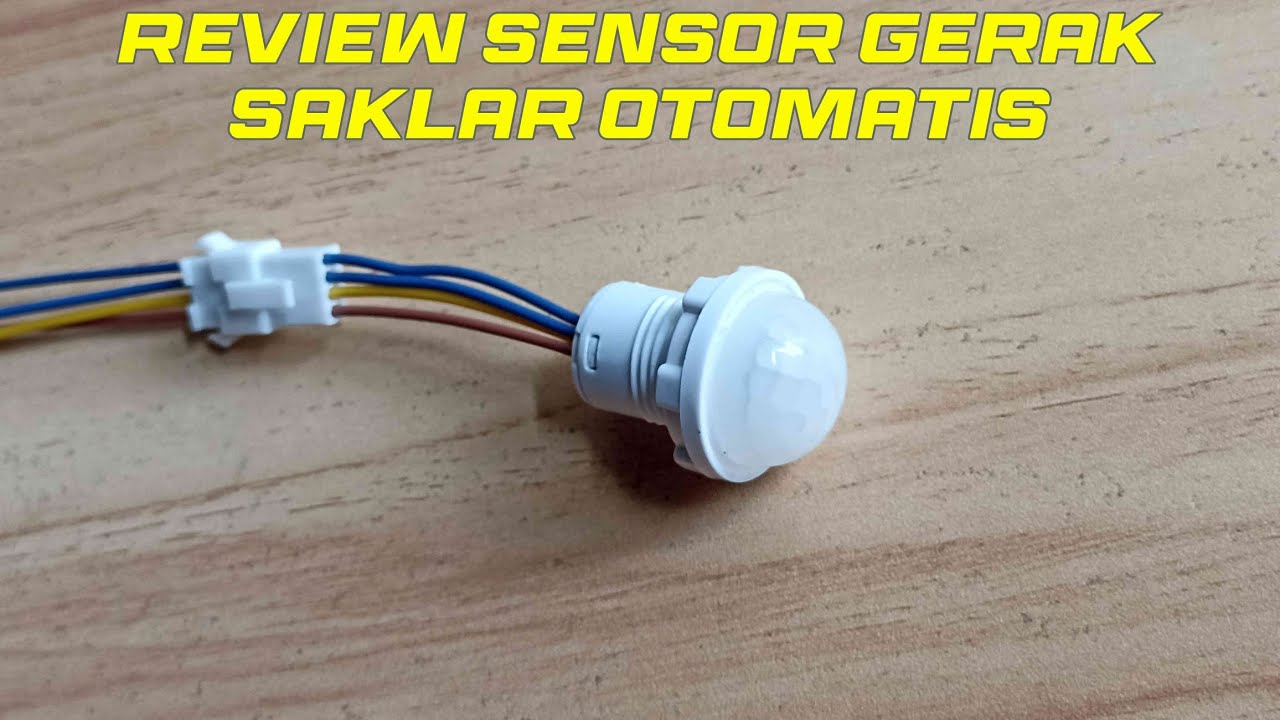review saklar otomatis sensor gerak