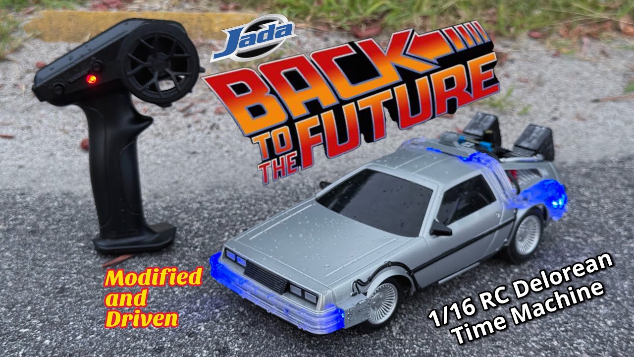 Jada Toys Back To The Future Delorean Modified And Run