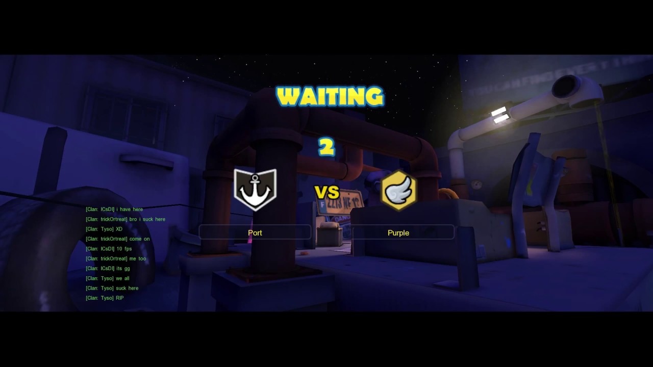 ToyHeroes - Clan War - Port Vs Purple (+Clips)