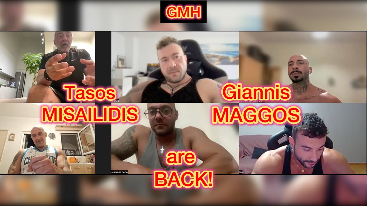 GMH Podcast 53: Tasos Misailidis/Giannis Maggos gia Nyxta/ProCard/Bodybuilding/Ellinikous agones!