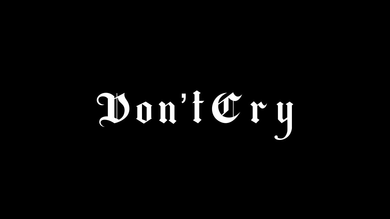 Don't Cry  - Jersey