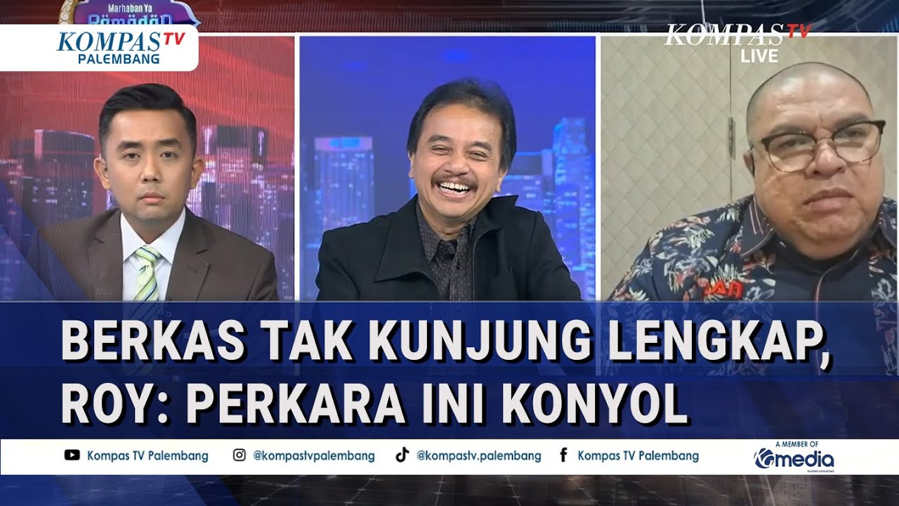 Debat Roy Suryo vs Razman Nasution soal Bolak-Balik Berkas Roy Cs Tak Kunjung Lengkap