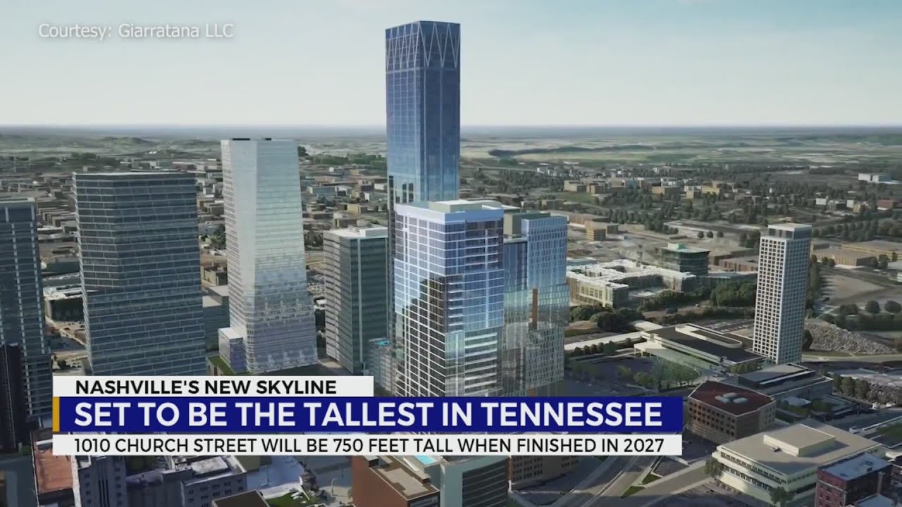 1010 Church Street set to be tallest building in TN, define Nashville’s skyline